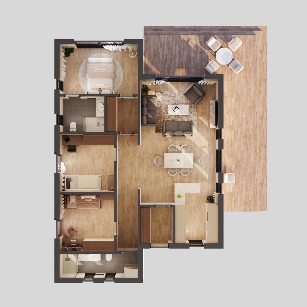 Sample combined Combo layout