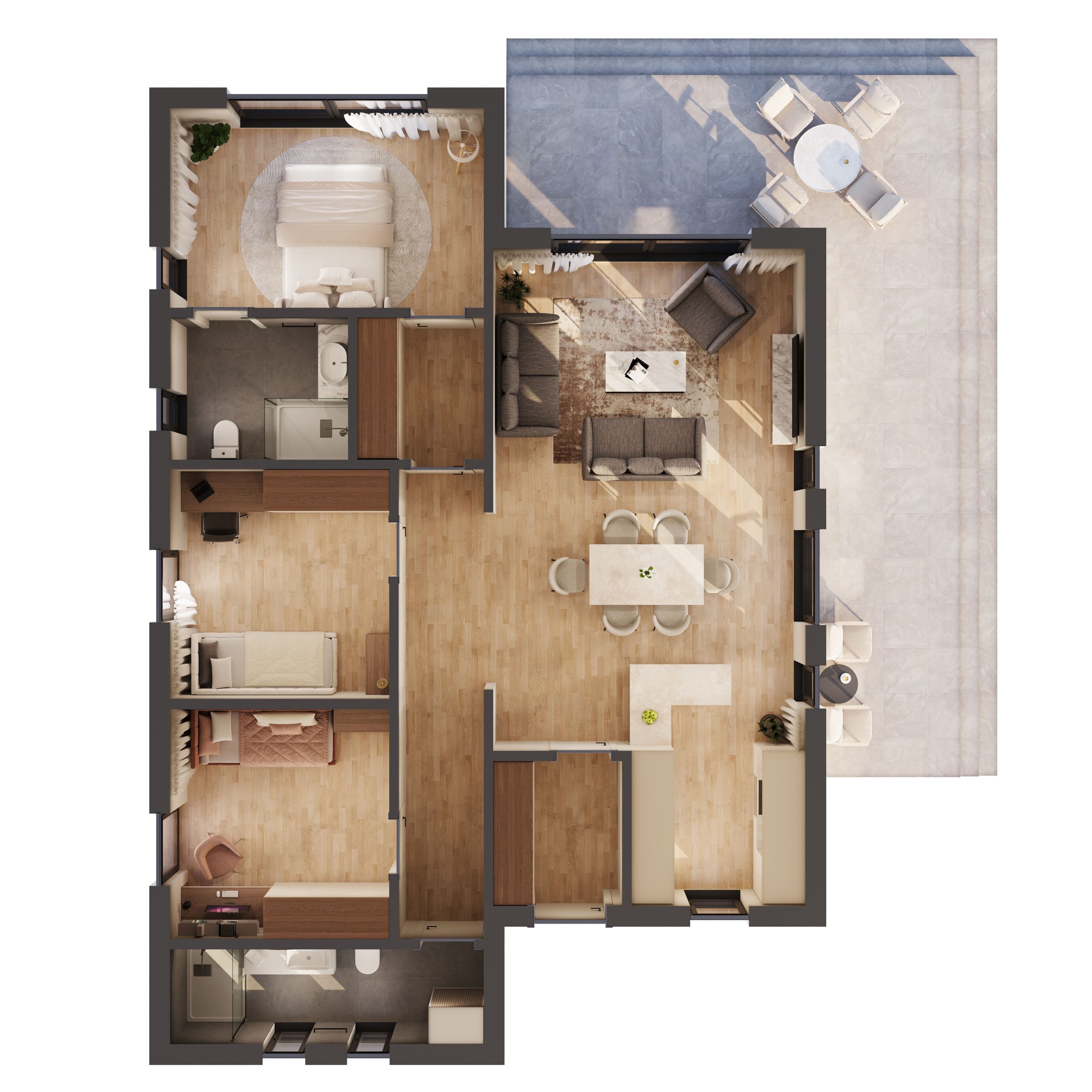 Combo S Layout Plan